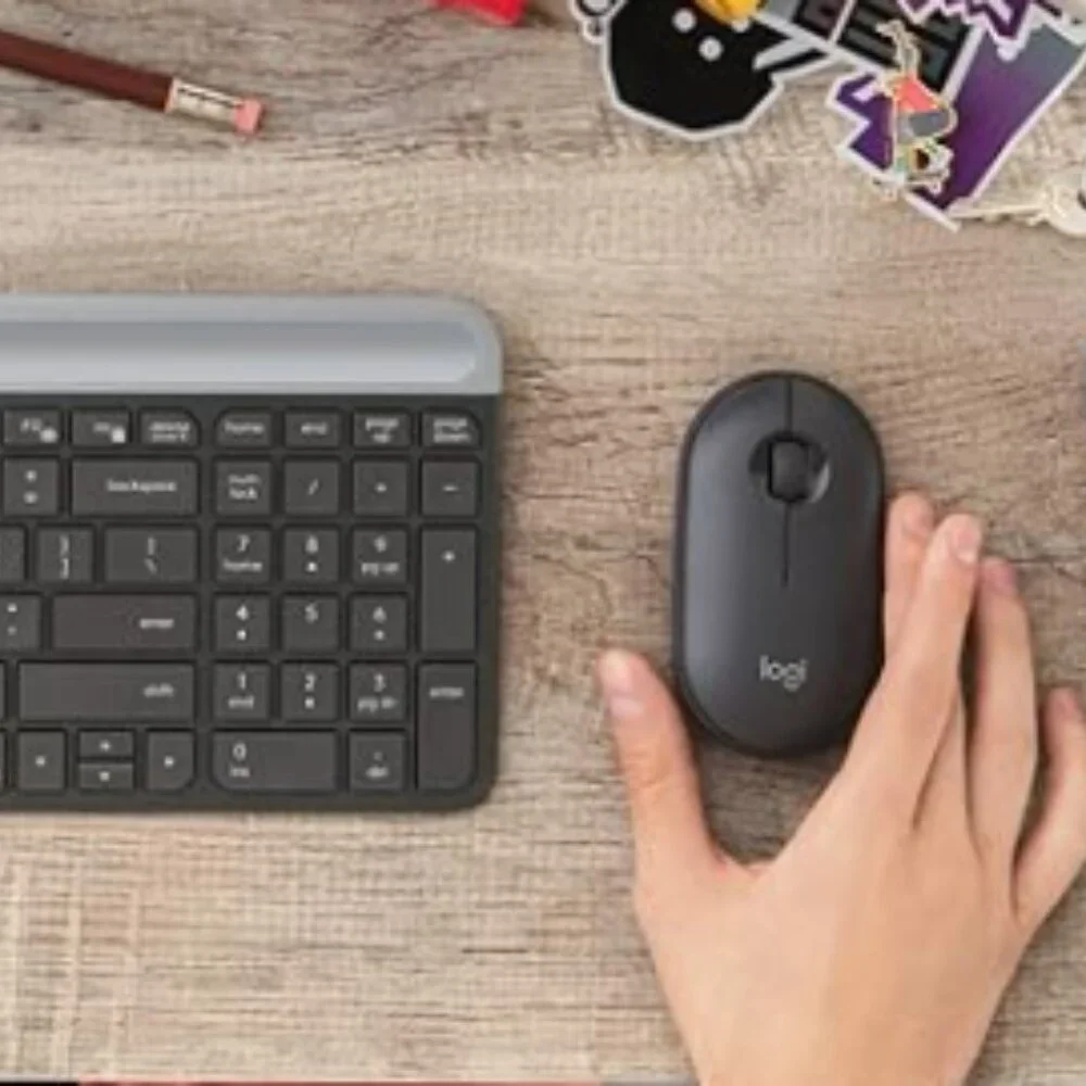 Logitech MK470 Slim Wireless Keyboard and Mouse Combo